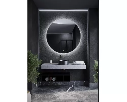 Зеркало Sancos Sfera 120 SF1201 с подсветкой с бесконтактным выключателем и диммером