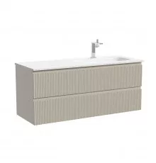 Тумба под раковину Sancos Snob R 120 R SNR120RCE подвесная цвет Beige Soft