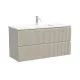 Тумба под раковину Sancos Snob R 100 SNR100/39CE подвесная цвет Beige Soft