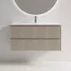 Тумба под раковину Sancos Snob R 100 SNR100/39CE подвесная цвет Beige Soft
