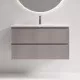 Тумба под раковину Sancos Snob R 90 SNR90/39SM подвесная цвет Doha Soft