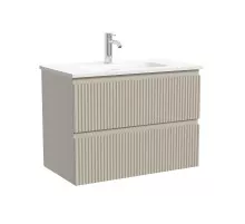 Тумба под раковину Sancos Snob R 70 SNR70/39CE подвесная цвет Beige Soft