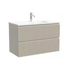 Тумба под раковину Sancos Snob R 80 SNR80/39CE подвесная цвет Beige Soft
