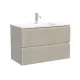 Тумба под раковину Sancos Snob R 80 SNR80/39CE подвесная цвет Beige Soft