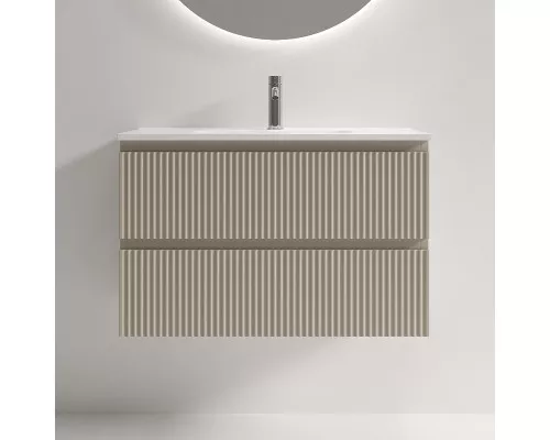 Тумба под раковину Sancos Snob R 80 SNR80/39CE подвесная цвет Beige Soft