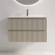 Тумба под раковину Sancos Snob R 80 SNR80/39CE подвесная цвет Beige Soft