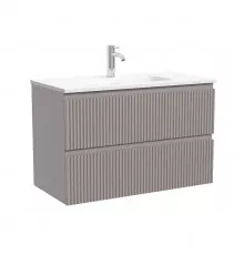Тумба под раковину Sancos Snob R 80 SNR80/39SM подвесная цвет Doha Soft