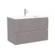 Тумба под раковину Sancos Snob R 80 SNR80/39SM подвесная цвет Doha Soft
