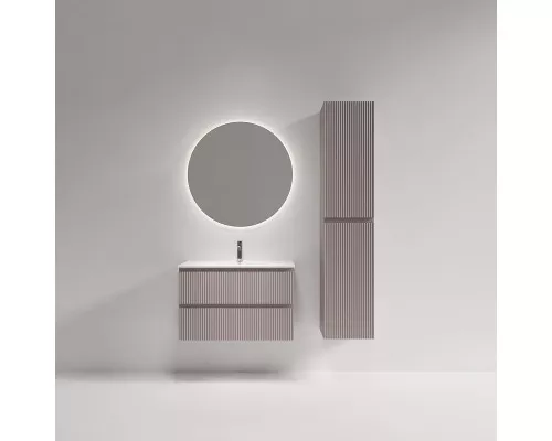 Тумба под раковину Sancos Snob R 80 SNR80/39SM подвесная цвет Doha Soft