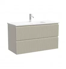 Тумба под раковину Sancos Snob R 90 SNR90/39CE подвесная цвет Beige Soft