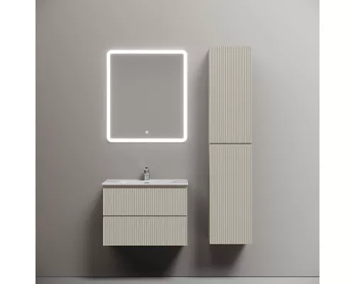 Тумба с раковиной Sancos Snob R 70 SNR70CE+Ceramicanova Element 70 CN7007 подвесная Beige Soft