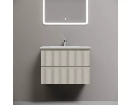 Тумба с раковиной Sancos Snob R 70 SNR70CE+Ceramicanova Element 70 CN7007 подвесная Beige Soft