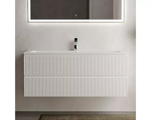 Тумба под раковину Sancos Snob R 120 SNR120W подвесная Bianco