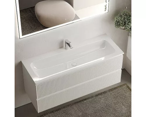 Тумба под раковину Sancos Snob R 120 SNR120W подвесная Bianco