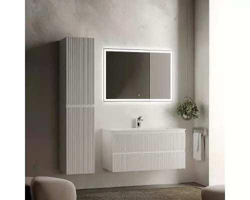 Тумба под раковину Sancos Snob R 100 SNR100W подвесная Bianco