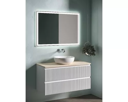 Тумба под раковину Sancos Snob R 100 SNR100W подвесная Bianco