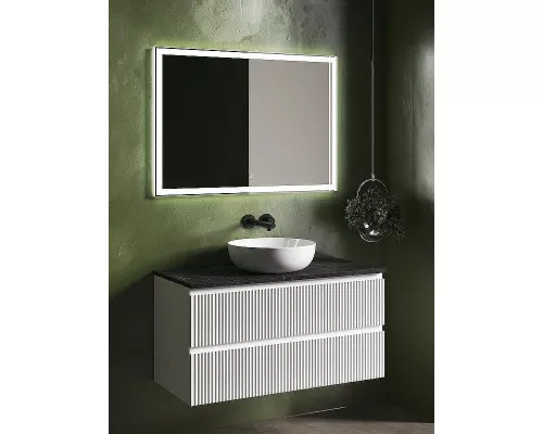 Тумба под раковину Sancos Snob R 100 SNR100W подвесная Bianco