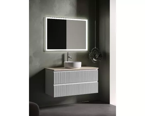 Тумба под раковину Sancos Snob R 100 SNR100W подвесная Bianco