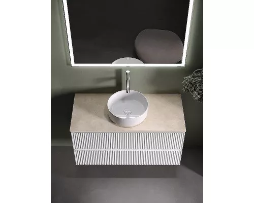 Тумба под раковину Sancos Snob R 100 SNR100W подвесная Bianco