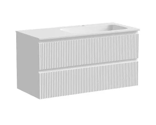 Тумба под раковину Sancos Snob R 100 R SNR100RW подвесная Bianco