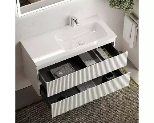 Тумба под раковину Sancos Snob R 100 R SNR100RW подвесная Bianco