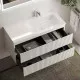 Тумба под раковину Sancos Snob R 100 R SNR100RW подвесная Bianco
