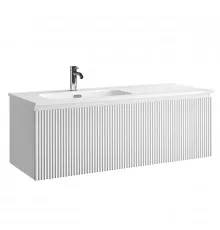Тумба под раковину Sancos Snob R 1.0 120 L SNR1.0120LW подвесная цвет Bianco
