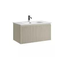 Тумба под раковину Sancos Snob R 1.0 80 SNR1.080CE подвесная цвет Beige Soft