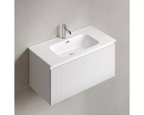 Тумба под раковину Sancos Snob R 1.0 90 SNR1.090W подвесная цвет Bianco