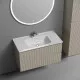 Тумба с раковиной Sancos Snob T 90 SNT90CE+Ceramicanova Element 90 CN7002 подвесная Beige Soft