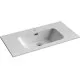 Тумба с раковиной Sancos Snob T 90 SNT90CE+Ceramicanova Element 90 CN7002 подвесная Beige Soft
