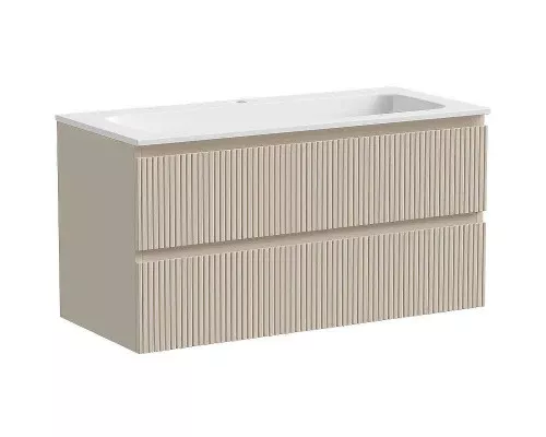 Тумба под раковину Sancos Snob T 100 SNT100CE подвесная Beige Soft