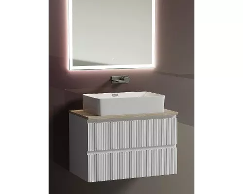 Тумба под раковину Sancos Snob T 80 SNT80W подвесная Bianco