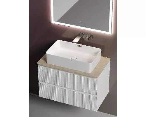 Тумба под раковину Sancos Snob T 80 SNT80W подвесная Bianco