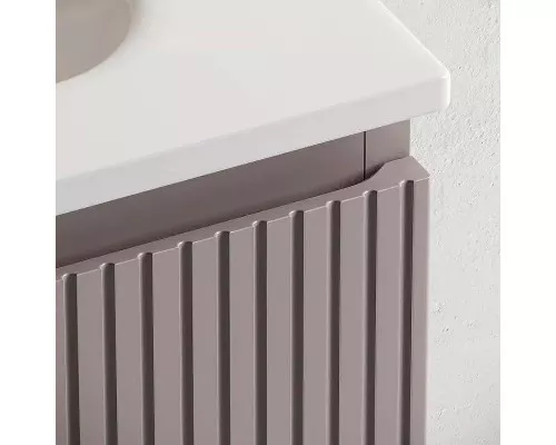 Тумба под раковину Sancos Snob T 100 L SNT100LSM подвесная Doha Soft