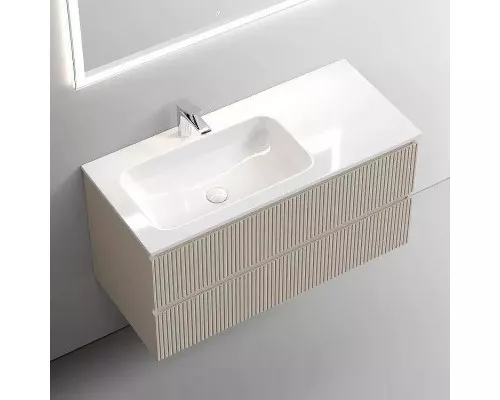 Тумба под раковину Sancos Snob T 100 L SNT100LCE подвесная Beige Soft