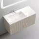 Тумба под раковину Sancos Snob T 100 L SNT100LCE подвесная Beige Soft