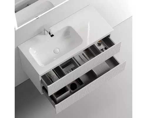 Тумба под раковину Sancos Snob T 100 L SNT100LW подвесная Bianco