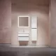 Тумба под раковину Sancos Urban 70 UR70W подвесная Белый глянец