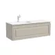 Тумба под раковину Sancos Very 120 L VR120LCE подвесная цвет Beige Soft