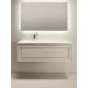 Тумба под раковину Sancos Very 120 L VR120LCE подвесная цвет Beige Soft