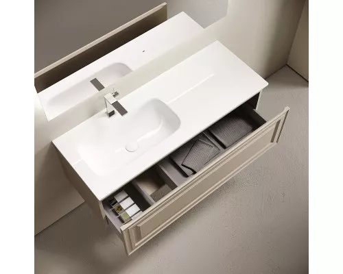 Тумба под раковину Sancos Very 120 L VR120LCE подвесная цвет Beige Soft