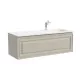 Тумба под раковину Sancos Very 120 R VR120RCE подвесная цвет Beige Soft