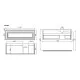 Тумба под раковину Sancos Very 120 R VR120RCE подвесная цвет Beige Soft