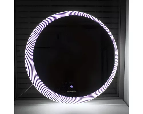 Купить Зеркало Sanita Luxe Art 70 ART70SLMRRCS0010 с подсветкой с сенсорным выключателем в магазине сантехники Santeh-Crystal.ru
