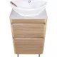 Купить Тумба под раковину Style Line Атлантика Люкс Plus 60 СС-00002216 Ясень перламутр в магазине сантехники Santeh-Crystal.ru