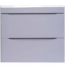 Тумба под раковину Style Line Бергамо 60 СС-00002317 подвесная Серая антискрейч