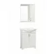 Купить Зеркало со шкафом Style Line Олеандр 2 Люкс 65 ЛС-00000202 с подсветкой Рельеф пастель в магазине сантехники Santeh-Crystal.ru