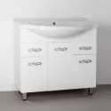 Тумба под раковину Style Line Венеция 90 Белый глянец Тумба под раковину Style Line Венеция 90 Белый глянец