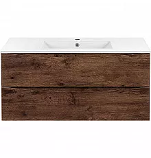 Тумба под раковину Vincea Mia 100 VMC-2MC100RW подвесная R.Wood